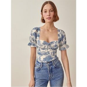Reformation Delevan top